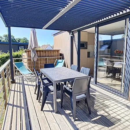 Mobil-Home Confort 6 Pers, 3 Chambres, 2 Sdb, Proche Plage, Piscine, Fitness, Commerces A Jullouville - Fr-1-361A-80 Semesterbostad